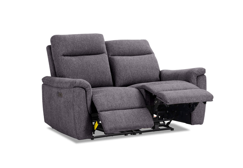 JAKOB FABRIC 2 SEATER DARK GREY
