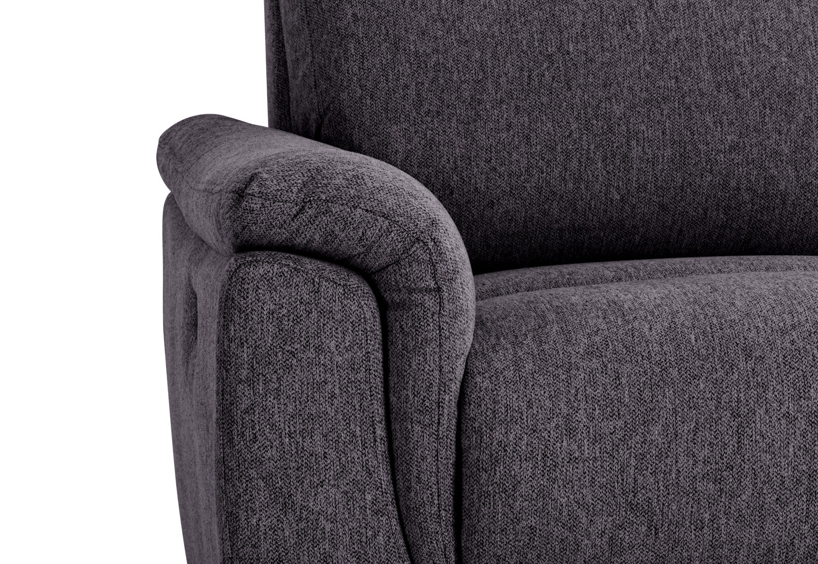 JAKOB FABRIC ELECTRIC RECLINER DARK GREY