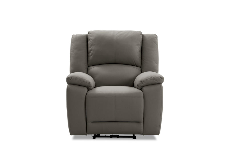 RODDICK FABRIC ELECTRIC RECLINER STEEL