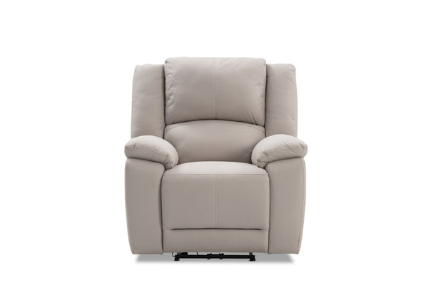 RODDICK FABRIC ELECTRIC RECLINER LIGHT GREY