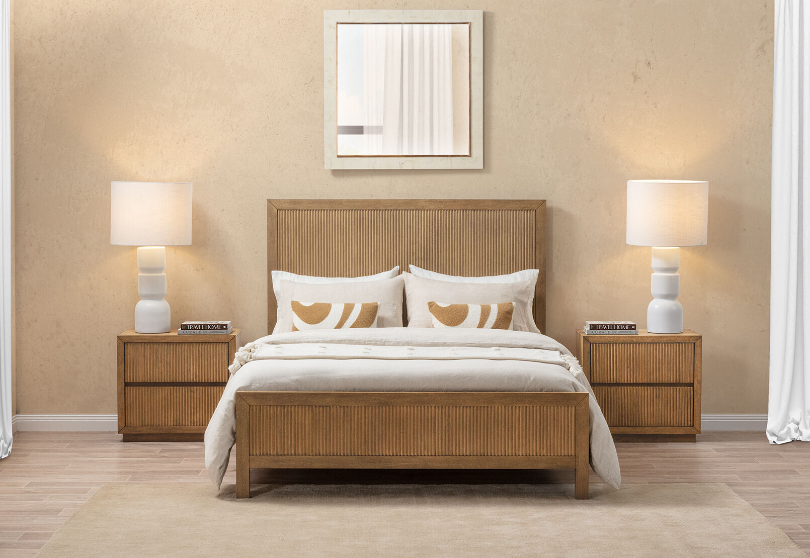 THORIN KING BED NATURAL