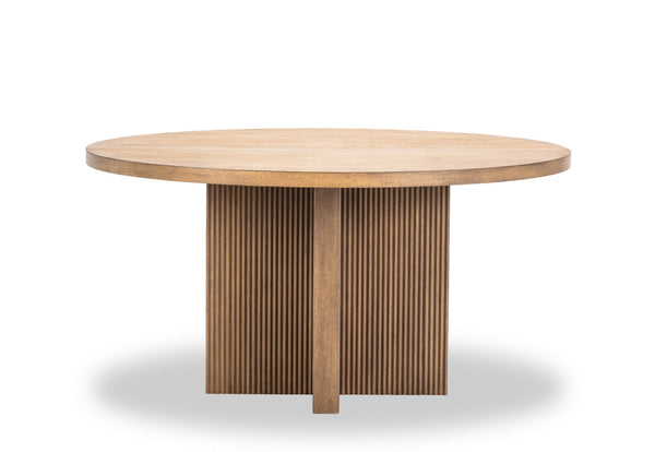 THORIN 1500 ROUND DINING TABLE NATURAL