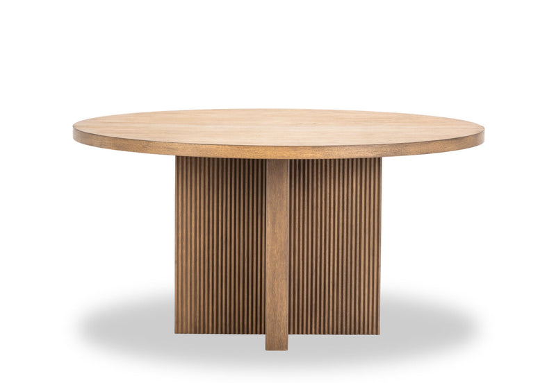 THORIN 1500 ROUND DINING TABLE NATURAL