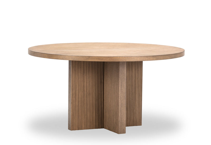 THORIN 1500 ROUND DINING TABLE NATURAL