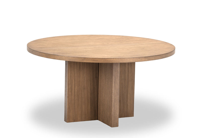 THORIN 1500 ROUND DINING TABLE NATURAL