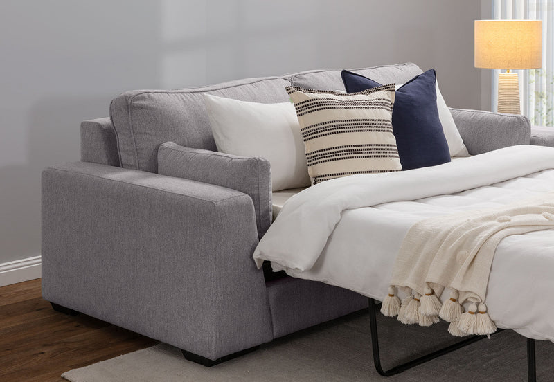 CIARA 3 SEATER SOFA BED DARK GREY