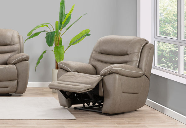 FEDERER FABRIC RECLINER GREY