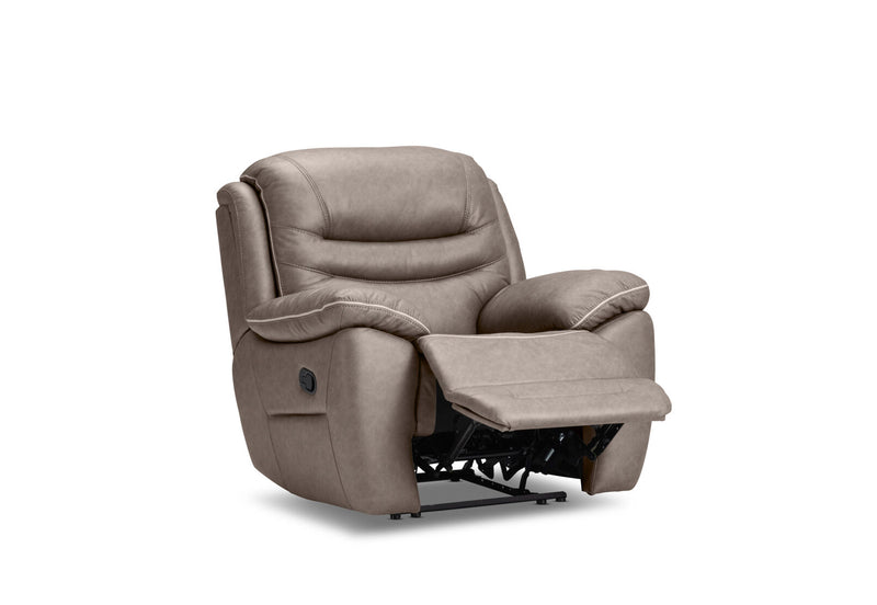 FEDERER FABRIC RECLINER GREY