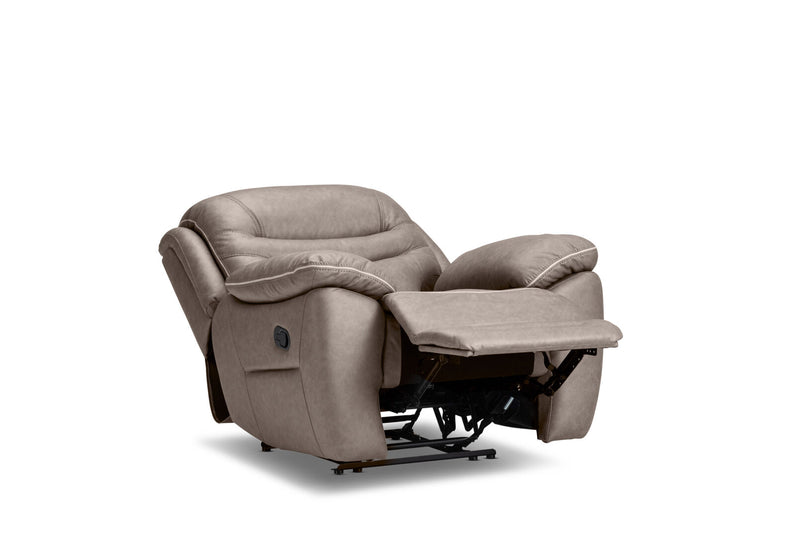 FEDERER FABRIC RECLINER GREY