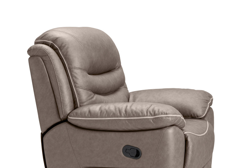 FEDERER FABRIC RECLINER GREY