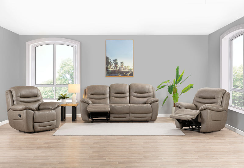 FEDERER FABRIC RECLINER GREY