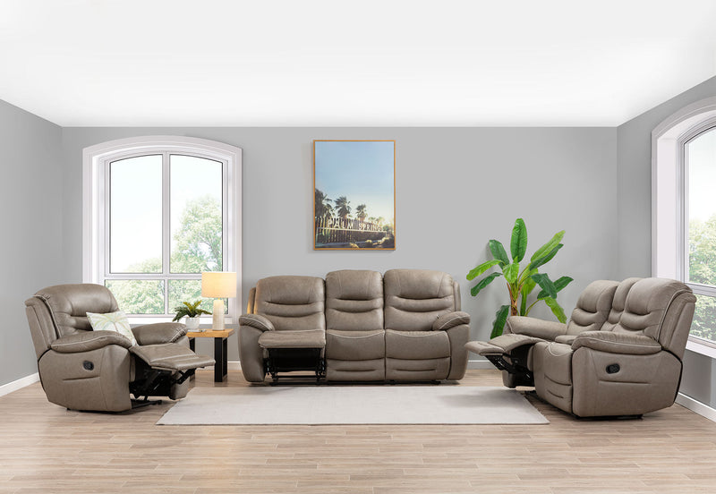 FEDERER FABRIC RECLINER GREY