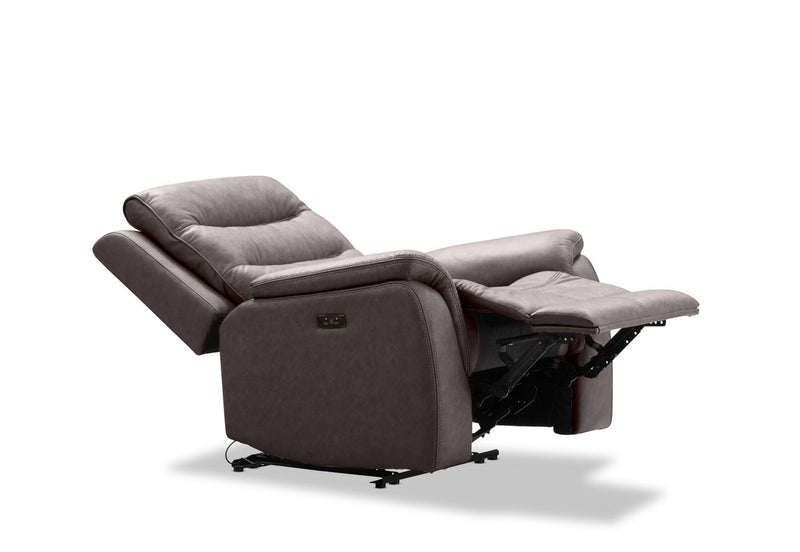 NADAL FABRIC ELECTRIC RECLINER CHARCOAL
