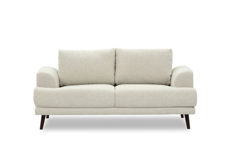 JERMAINE FABRIC 2 SEAT SOFA BEIGE