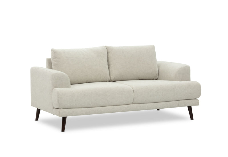 JERMAINE FABRIC 2 SEAT SOFA BEIGE