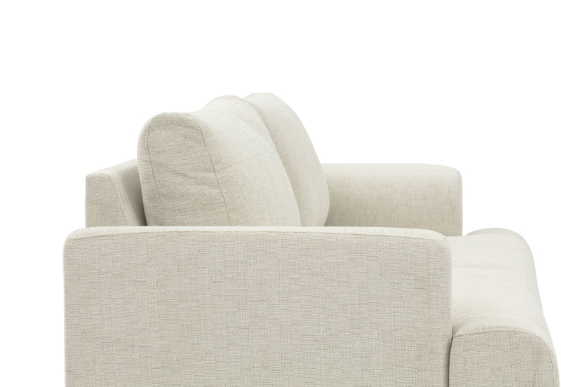 JERMAINE FABRIC 2 SEAT SOFA BEIGE