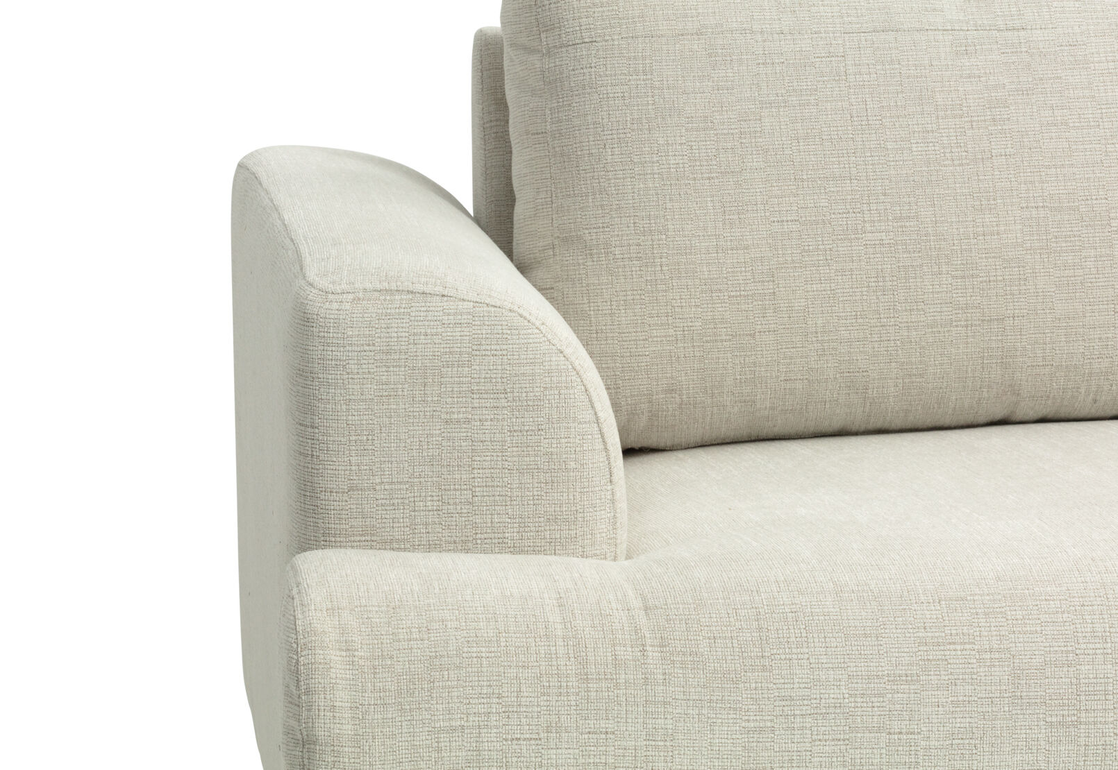 JERMAINE FABRIC 2 SEAT SOFA BEIGE