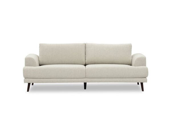 JERMAINE FABRIC 3 SEAT SOFA BEIGE
