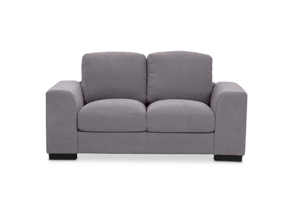 JOSEPHINE FABRIC 2 SEATER SOFA DARK GREY