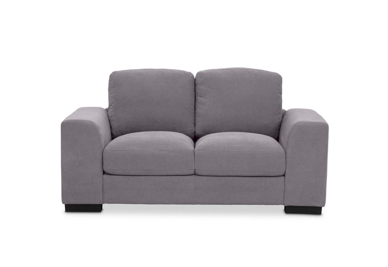 JOSEPHINE FABRIC 2 SEATER SOFA DARK GREY