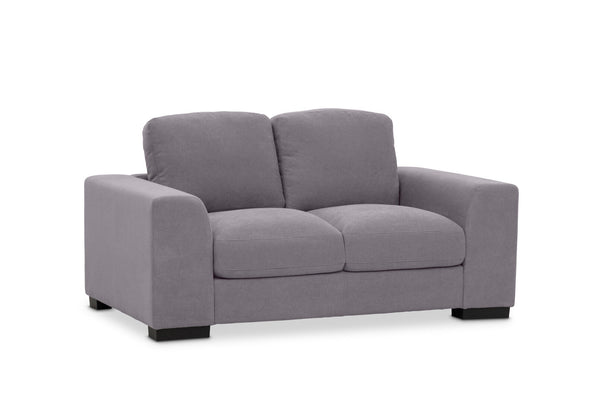 JOSEPHINE FABRIC 2 SEATER SOFA DARK GREY