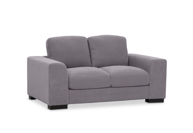 JOSEPHINE FABRIC 2 SEATER SOFA DARK GREY