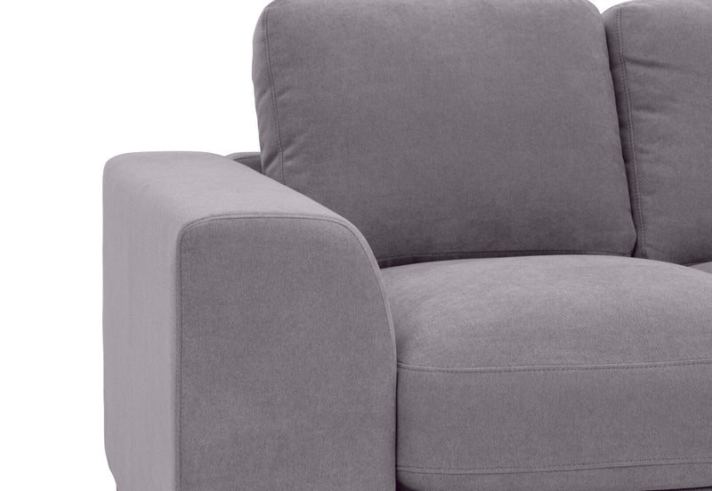 JOSEPHINE FABRIC 2 SEATER SOFA DARK GREY