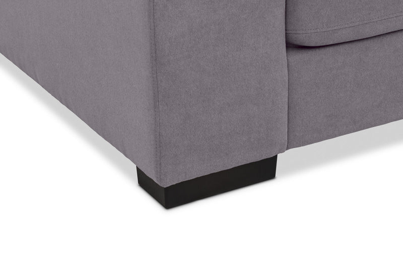 JOSEPHINE FABRIC 2 SEATER SOFA DARK GREY
