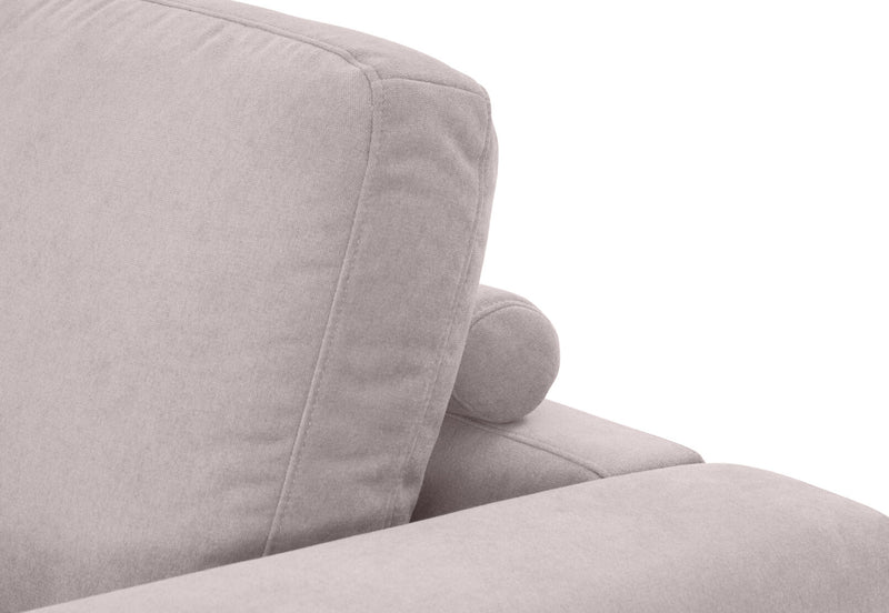 JOSEPHINE FABRIC 3 SEATER LHF CHAISE GREY