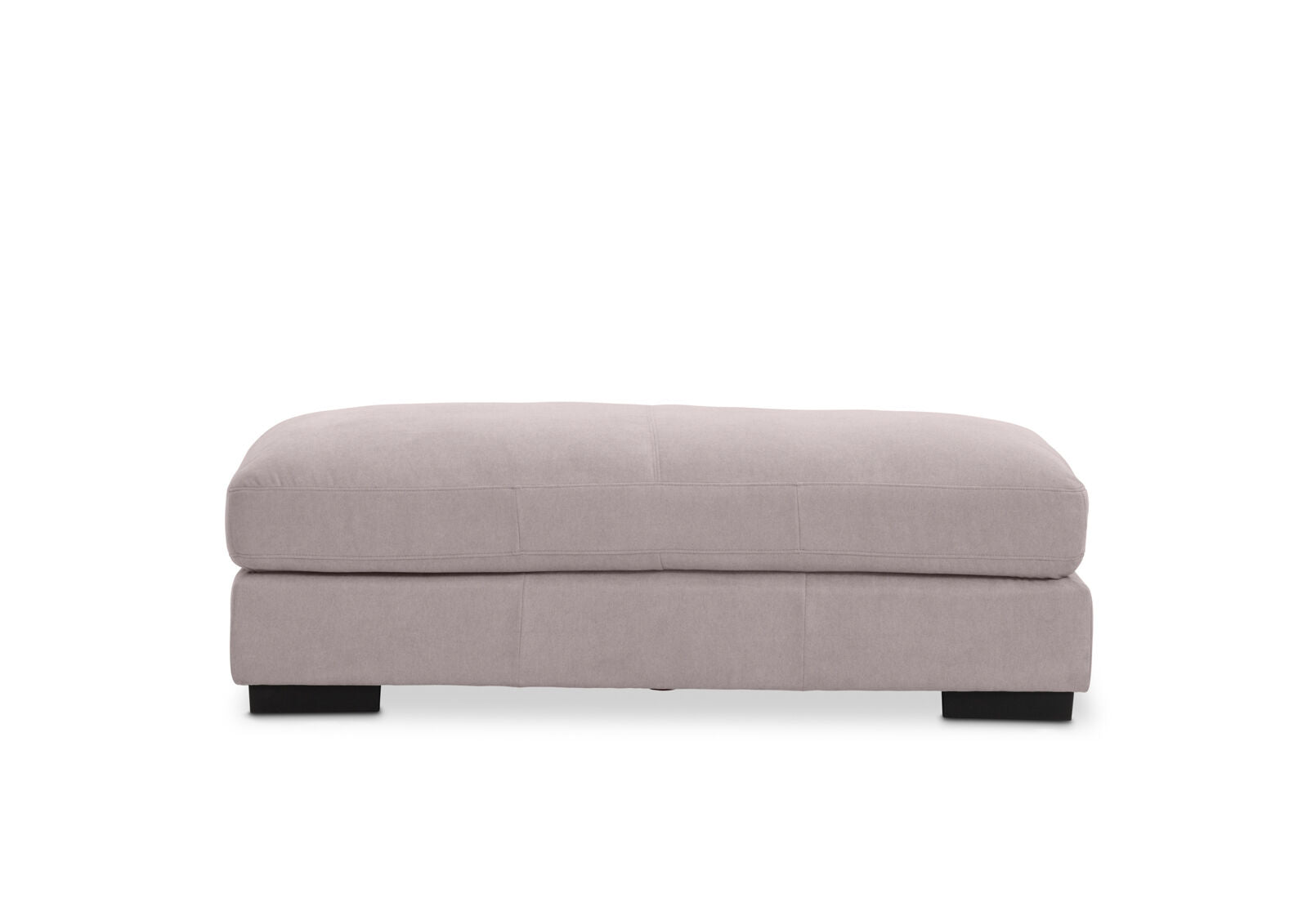 JOSEPHINE FABRIC LARGE OTTOMAN GREY