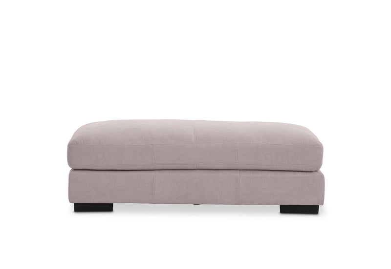 JOSEPHINE FABRIC LARGE OTTOMAN GREY
