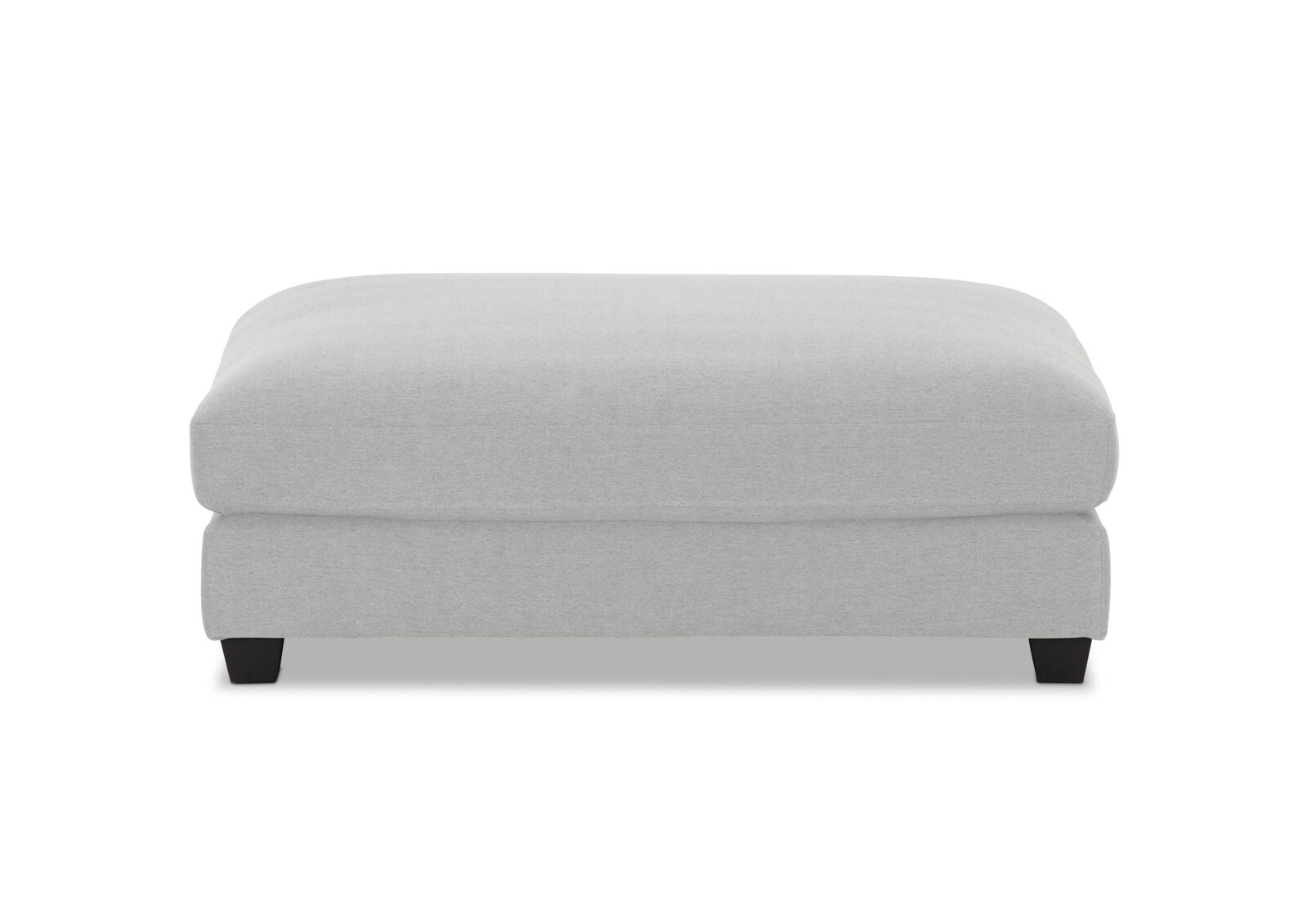HANNES FABRIC OTTOMAN LIGHT GREY