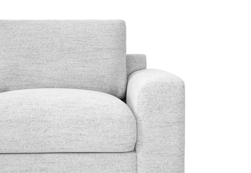 VERONICA FABRIC 2 SEATER SOFA STONE