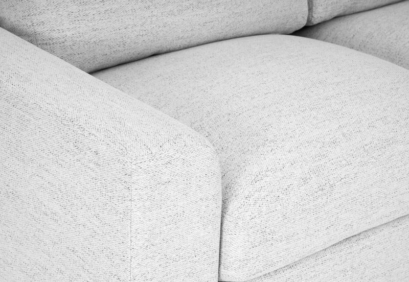 VERONICA FABRIC 2 SEATER SOFA STONE