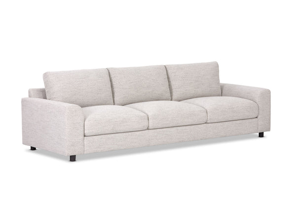 VERONICA FABRIC 3.5 SEATER SOFA PLATINUM