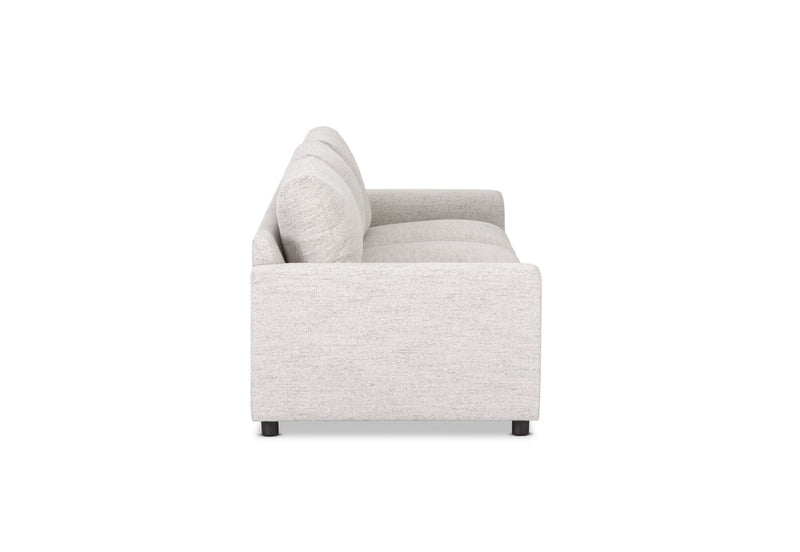 VERONICA FABRIC 3.5 SEATER SOFA PLATINUM