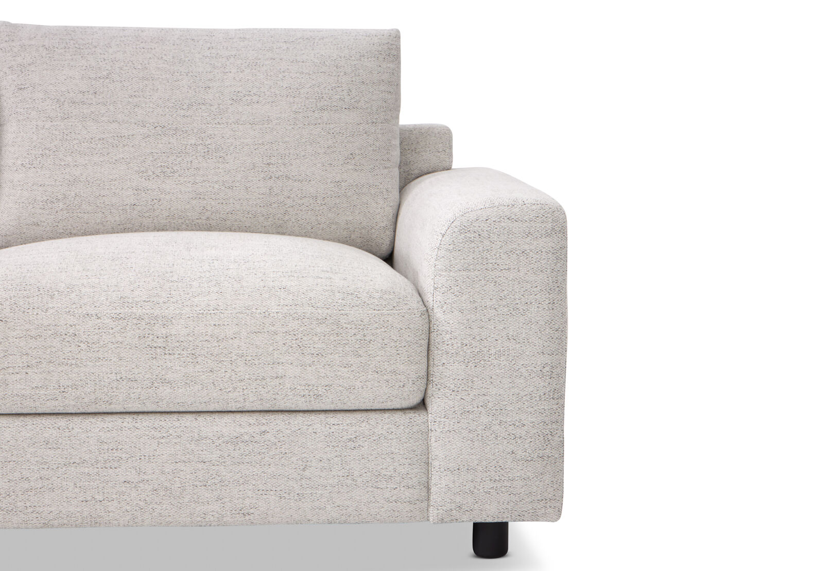 VERONICA FABRIC 3.5 SEATER SOFA PLATINUM