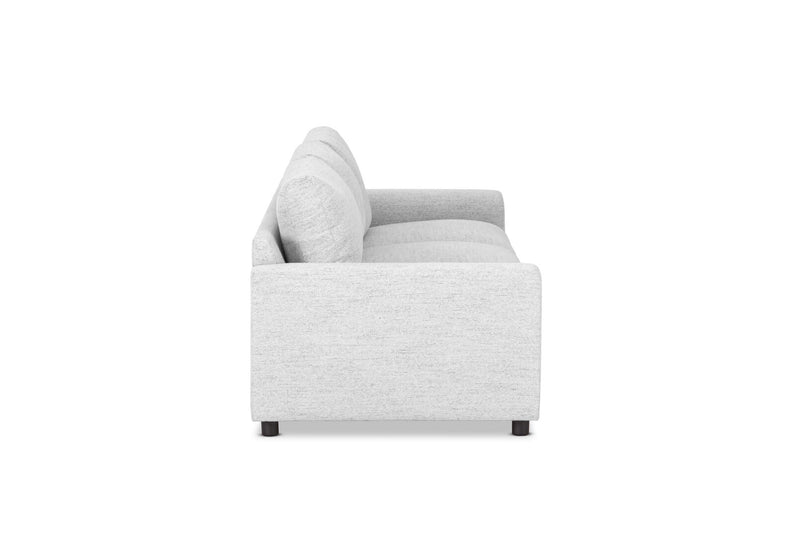 VERONICA FABRIC 3.5 SEATER SOFA STONE