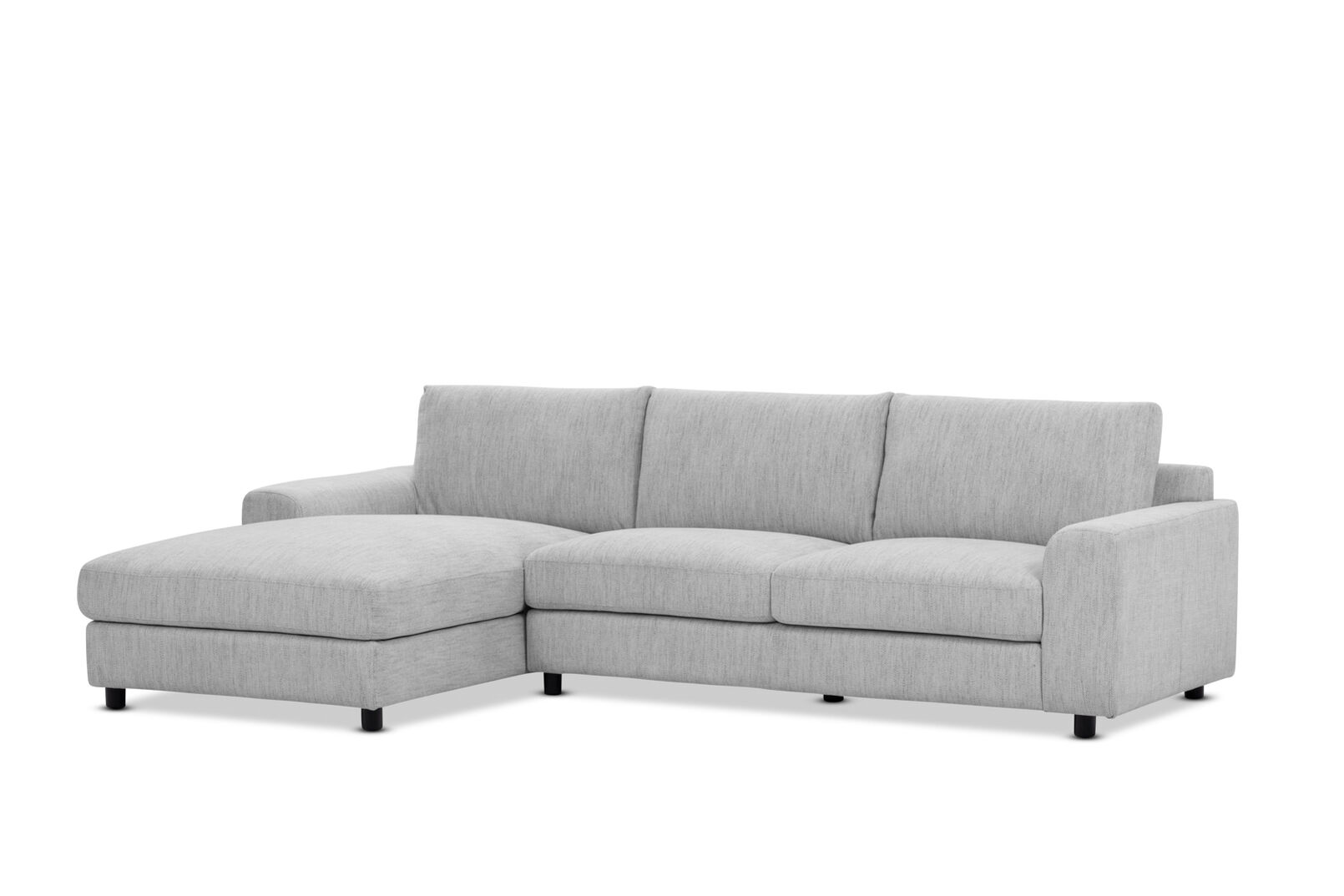 VERONICA FABRIC 3 SEAT LHF CHAISE STONE
