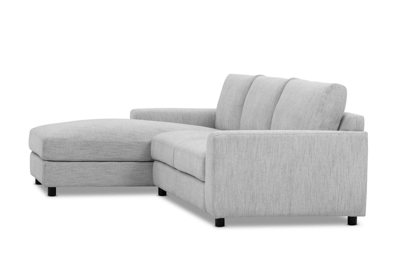 VERONICA FABRIC 3 SEAT LHF CHAISE STONE