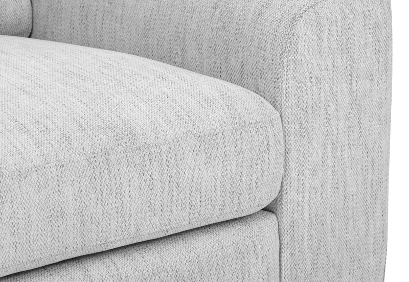 VERONICA FABRIC ACCENT CHAIR STONE