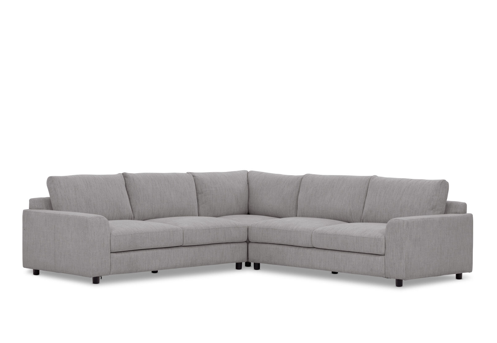 VERONICA FABRIC CORNER LOUNGE GREY