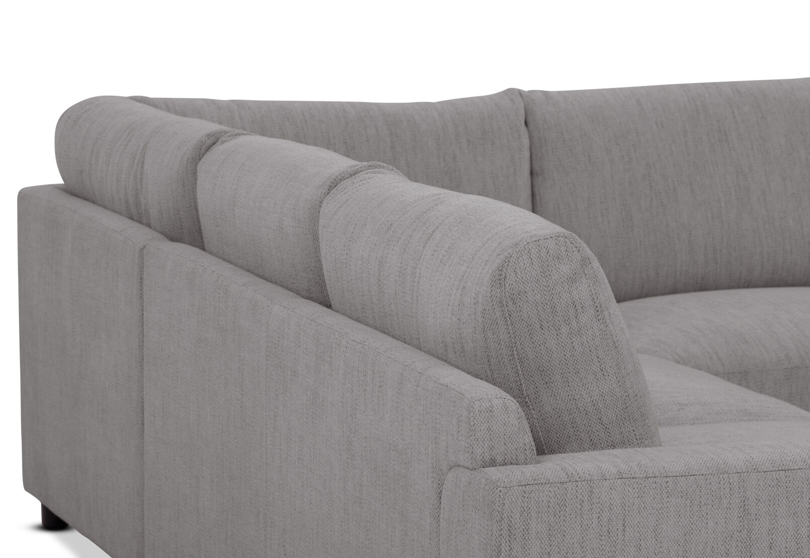 VERONICA FABRIC CORNER LOUNGE GREY