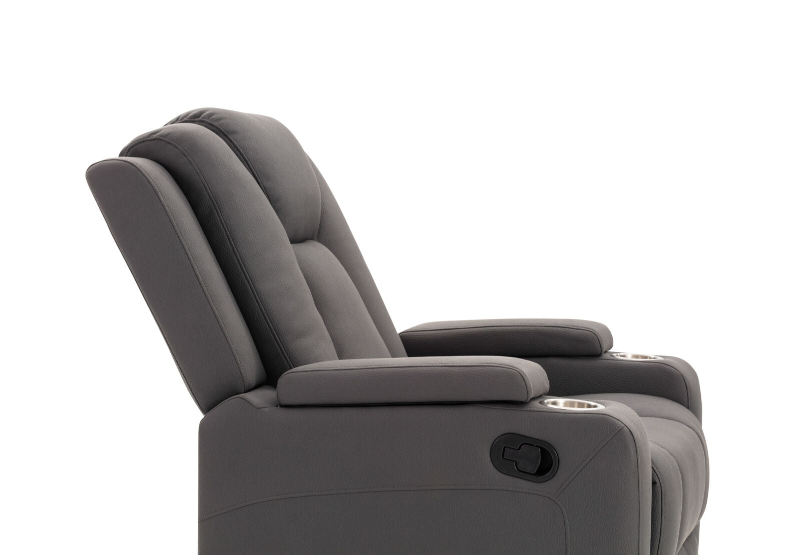 TRAVIS FABRIC RECLINER STEEL