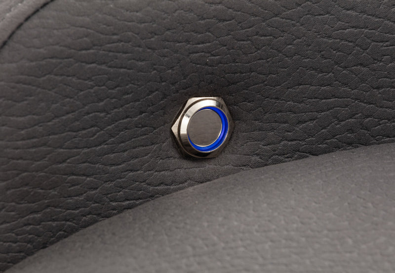 TRAVIS FABRIC 2 SEATER WITH RECLINERS AND CONSOLE STEEL