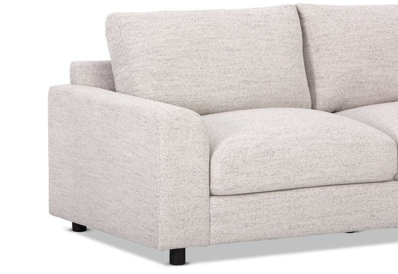 VERONICA FABRIC 2 SEATER SOFA PLATINUM