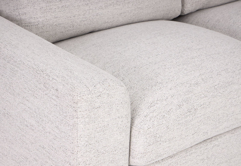 VERONICA FABRIC 2 SEATER SOFA PLATINUM