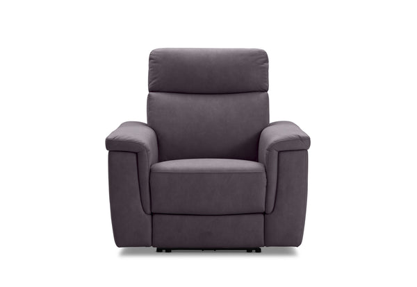 SERGIO FABRIC ELECTRIC RECLINER CHARCOAL