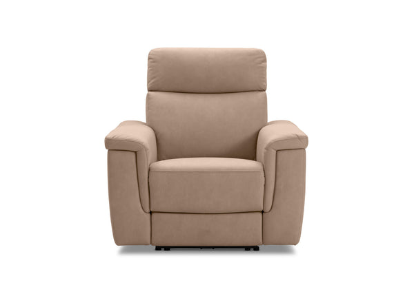 SERGIO FABRIC ELECTRIC RECLINER STONE