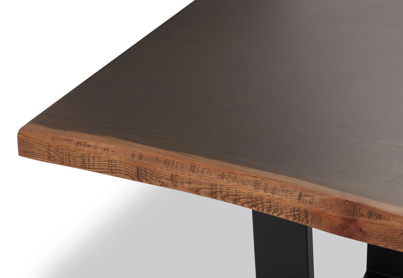 NERO 1800 DINING TABLE DARK WALNUT